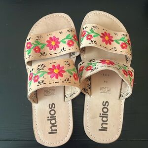 Artisanal Mexican sandals